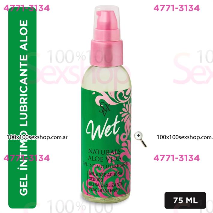 Cód: CA CR WET06 - Gel Intimo Naturals Aloe Vera 75 ml - $ 12100